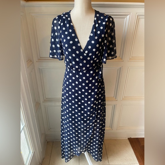 Show Me Your MuMu Dresses & Skirts - ❌SOLD❌ SHOW ME YOUR MUMU MARIANNE MAXI DRESS SMALL DIPPIN’ DORS BLUE WHITE